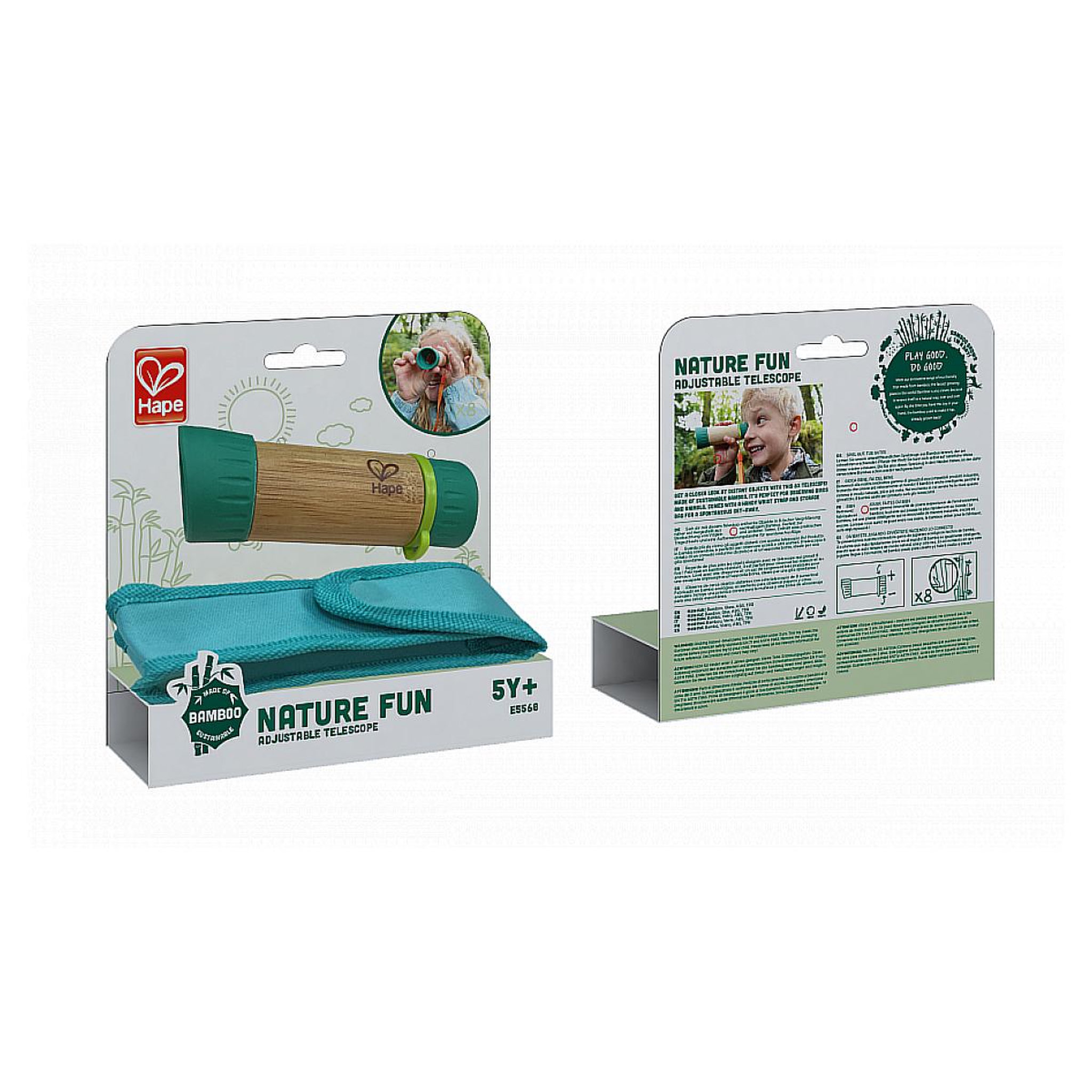 Voir la diapositive 3 : Hape Télescope règlable en bambou