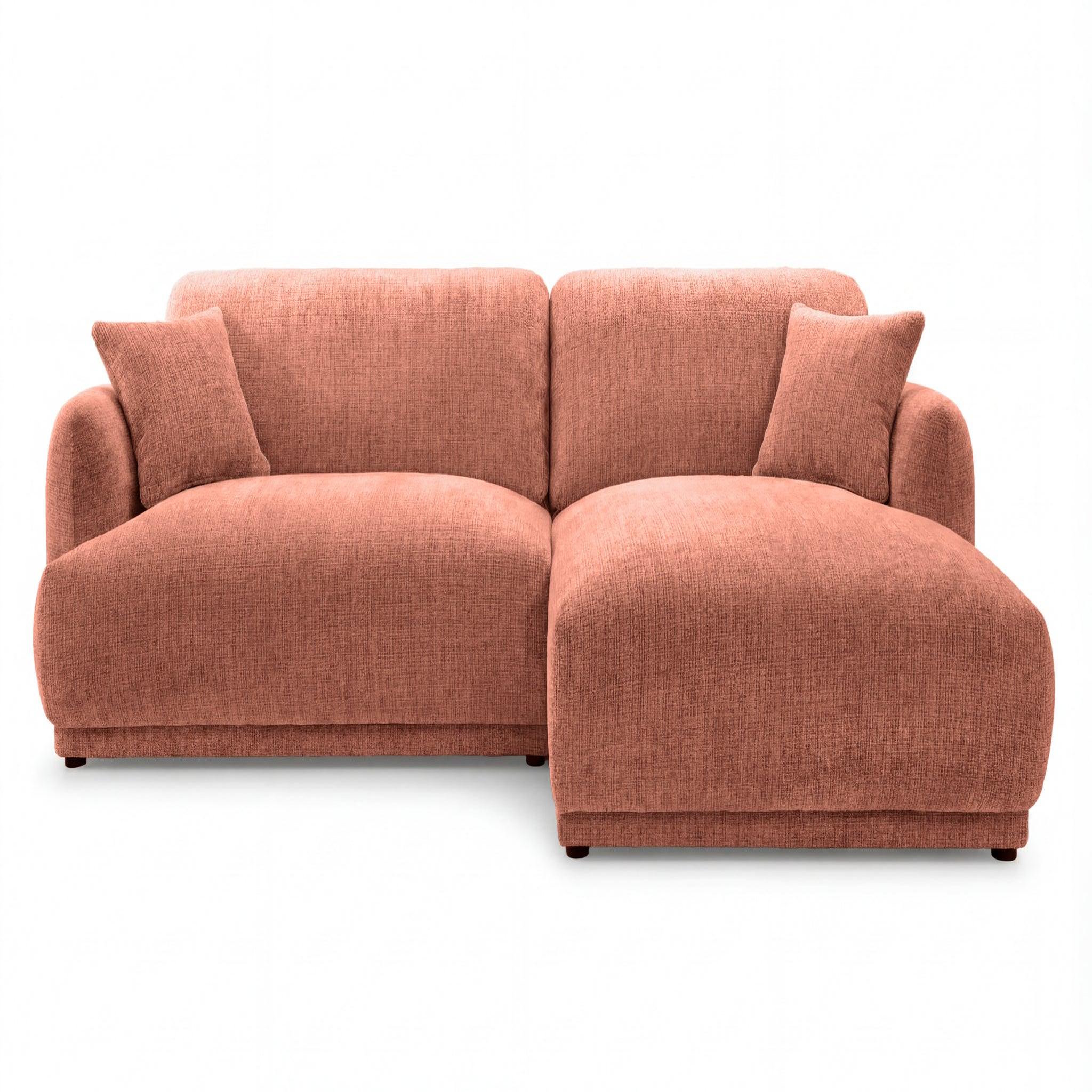 Voir la diapositive 1 : CASANOVA PARIS Rosalie - canapé d'angle tissu chenille