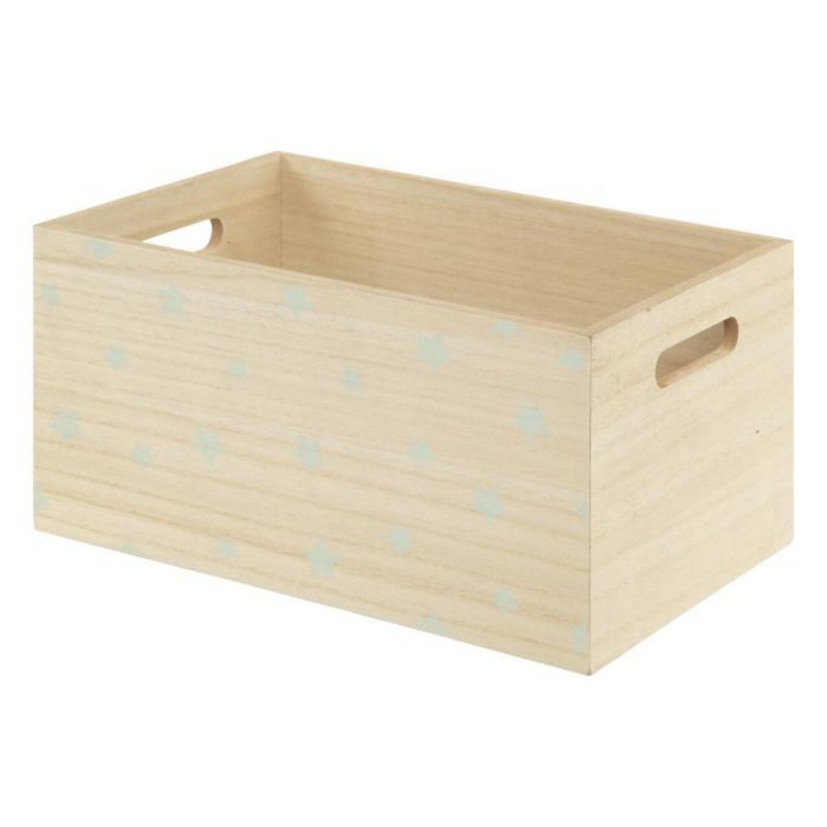 Atmosphera Kids Lot de 3 Cagettes Enfant  Étoile  36cm Beige