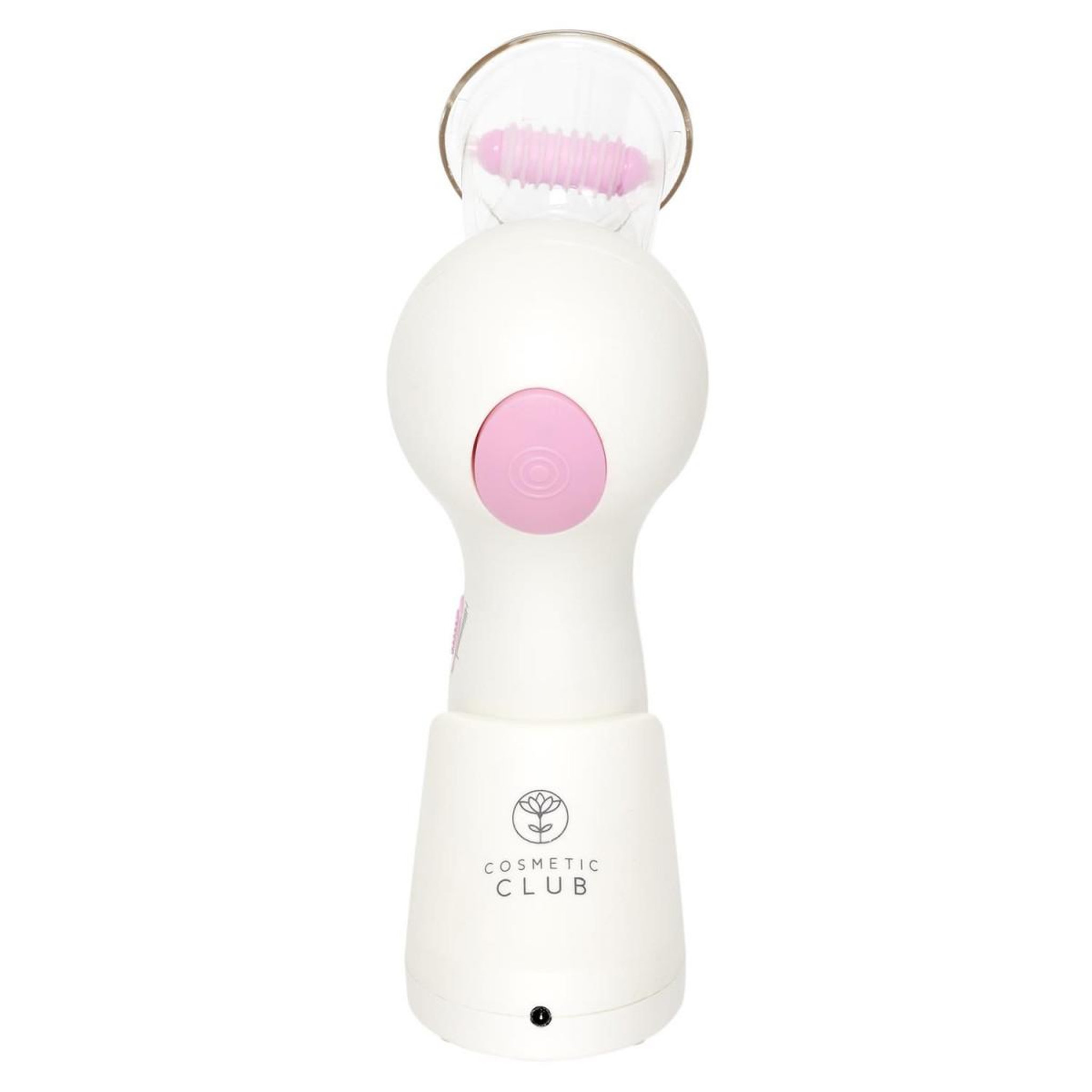 Voir la diapositive 5 : Cosmetic Club Ventouse aspirante  palper-rouler  23cm blanc & rose