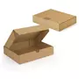 RAJA Carton d'emballage plat 46 x 36 x 5 cm - Simple cannelure