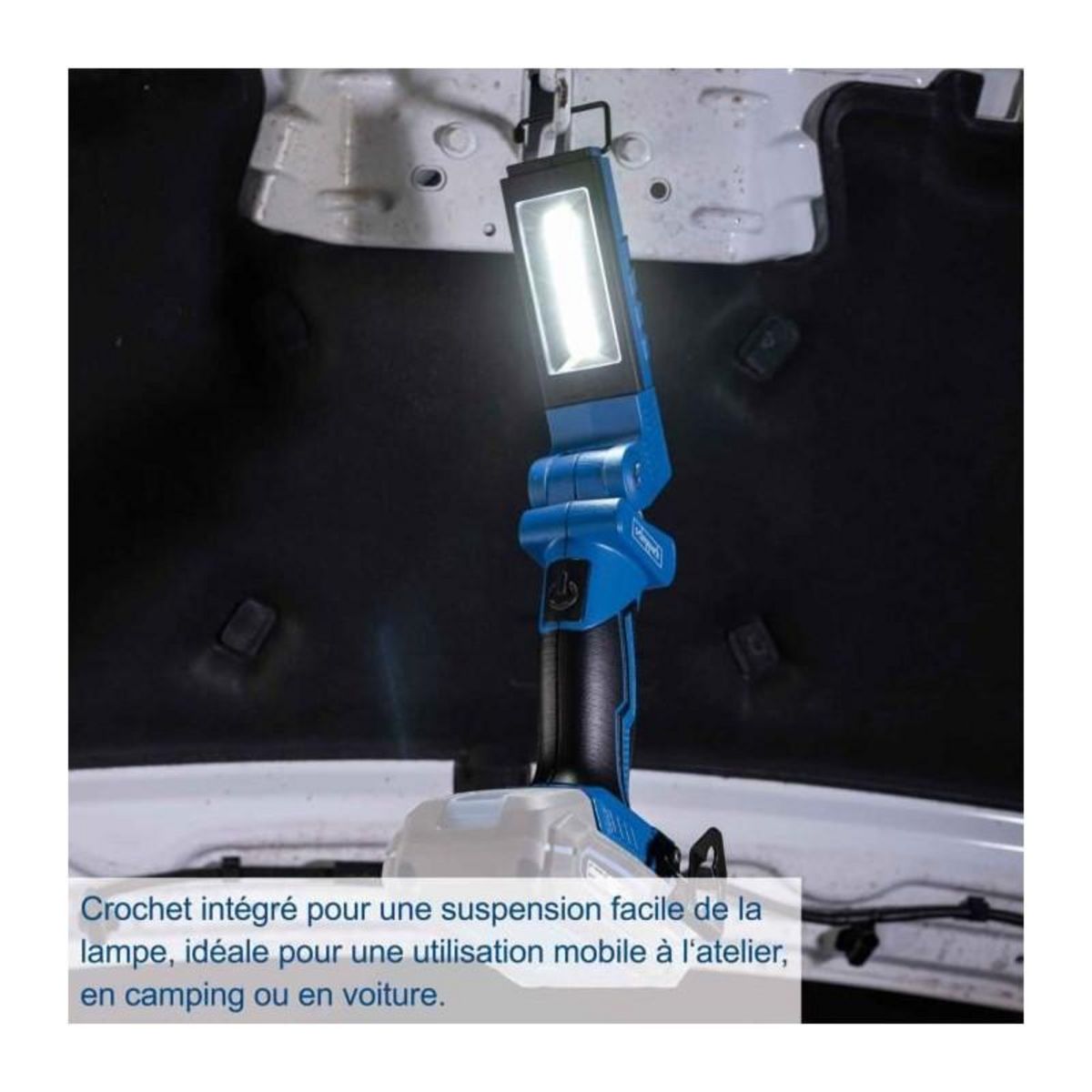 SCHEPPACH Lampe torche - SCHEPPACH - 20V IXES - 6200k - 300lm - 16h d'autonomie - sans batterie ni chargeur - C-WL20-X