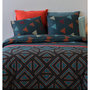 Voir la diapositive 3 : ATELIER DU COTON Parure housse de couette 100% coton 57fils , holi