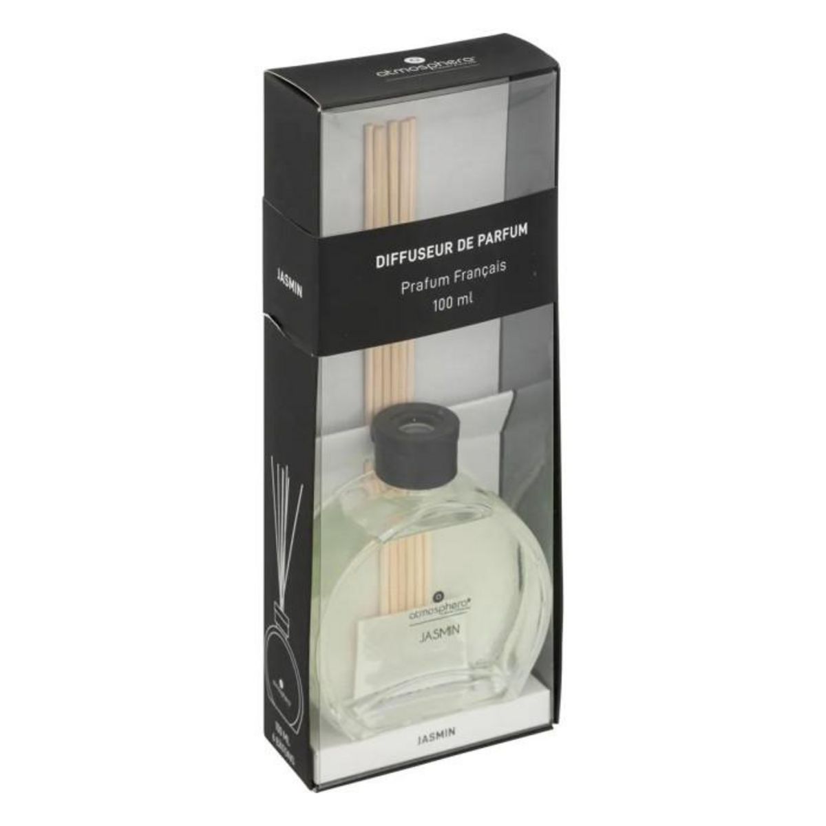 COMPTOIR DE LA BOUGIE Diffuseur de Parfum & 6 Bâtonnets  Haly  100ml Jasmin