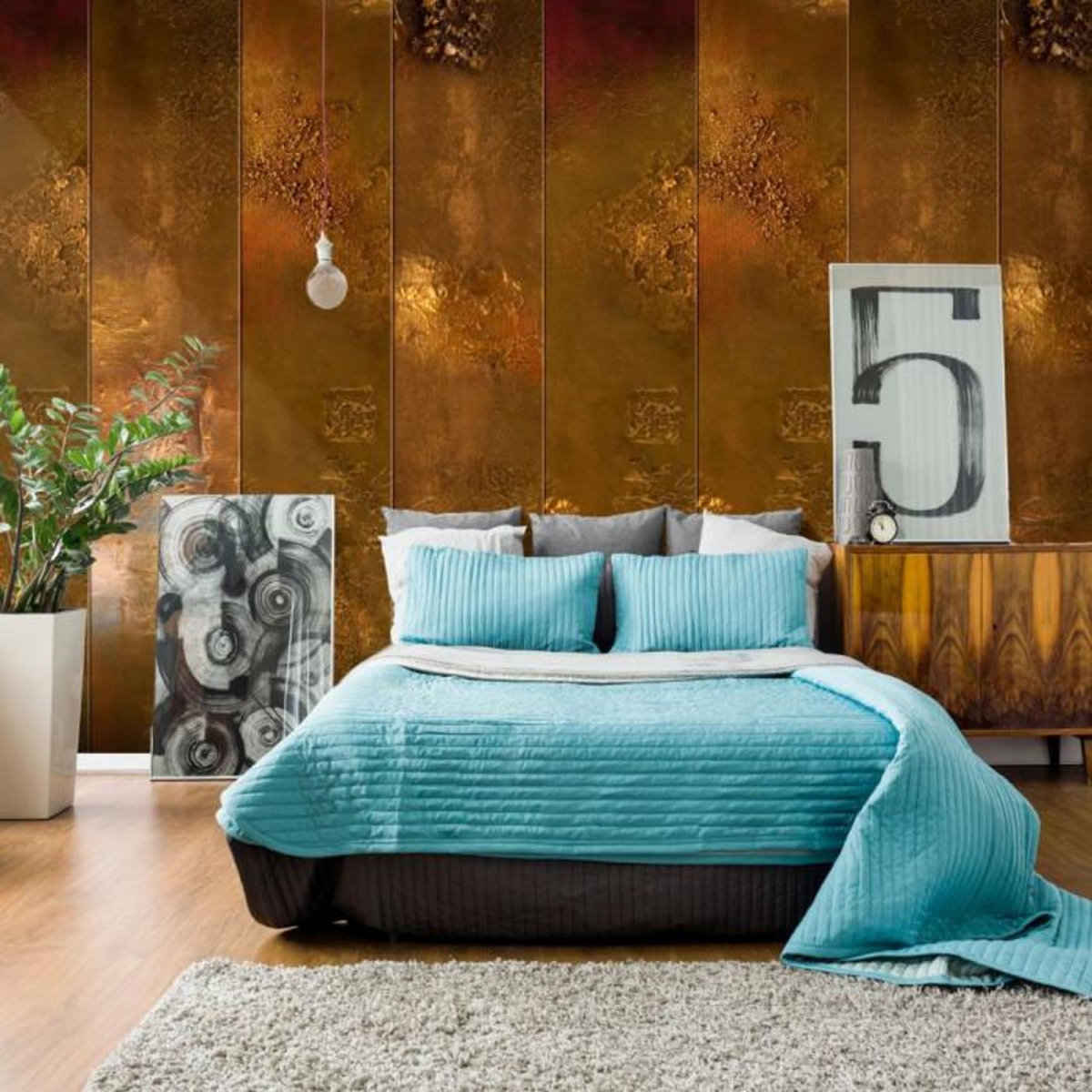 Paris Prix Papier Peint  Kingdom of Gold  50x1000cm