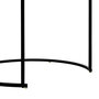 Voir la diapositive 6 : ATMOSPHERA Lot de 3 Tables d'Appoint Gigognes  Noan  54cm Noir