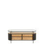 Voir la diapositive 4 : Paris Prix Buffet 4 Tiroirs  Bya  133cm Naturel