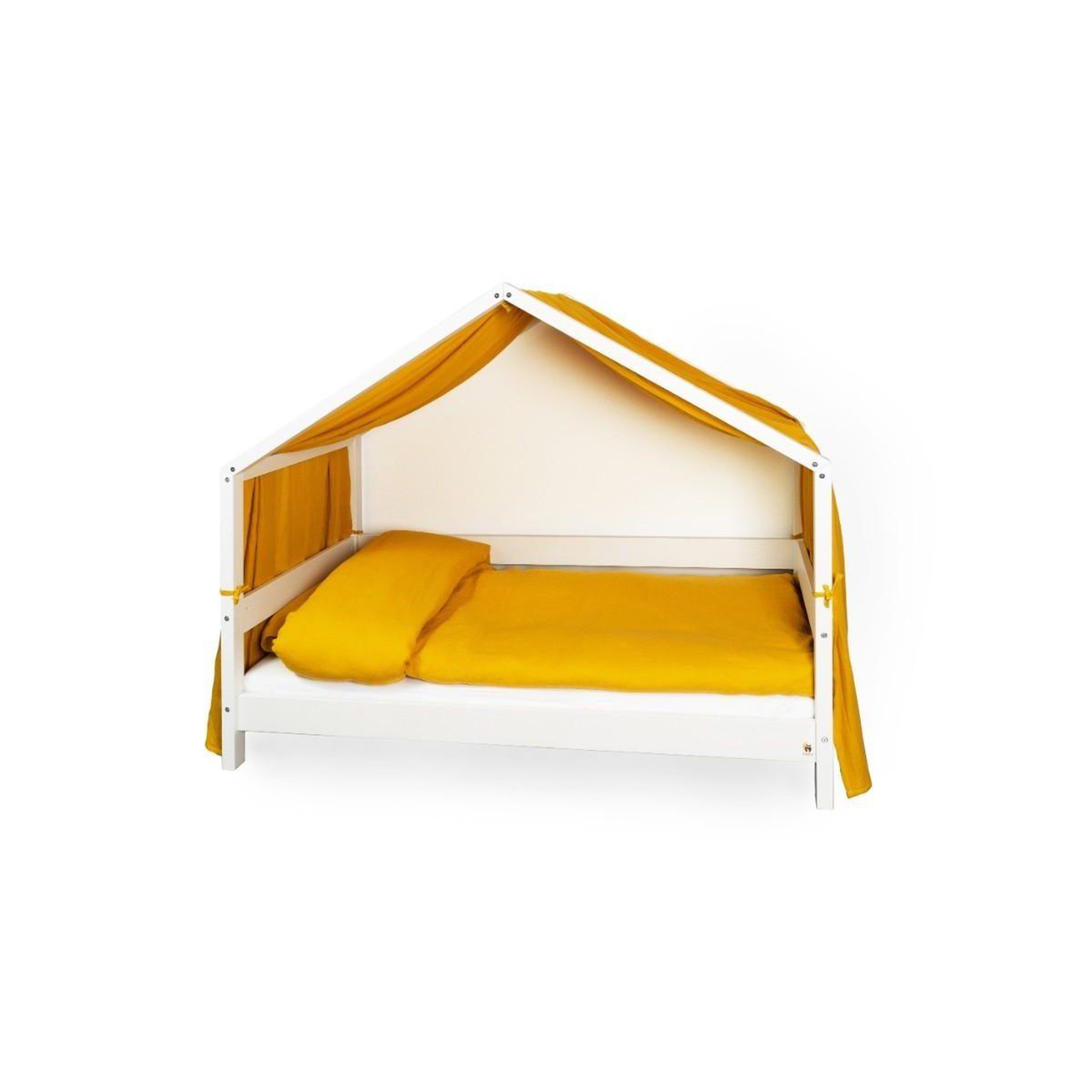 Voir la diapositive 3 : YAPPY KIDS YappyMuslin - Parure de lit 150x200 cm et 50x60 cm - Moutarde