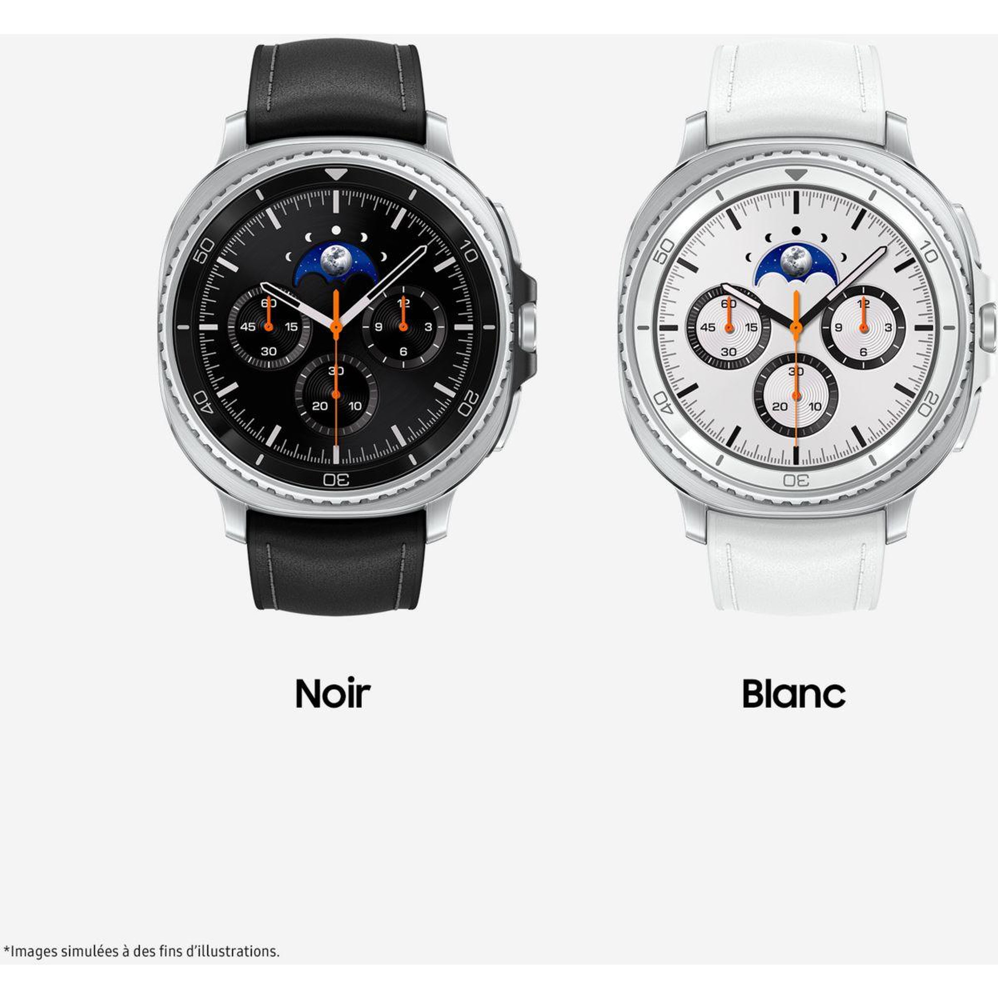 Voir la diapositive 2 : Samsung Montre connectée Galaxy Watch8 Classic Noir 4G