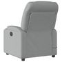 Voir la diapositive 4 : VIDAXL Fauteuil de massage inclinable electrique gris clair tissu