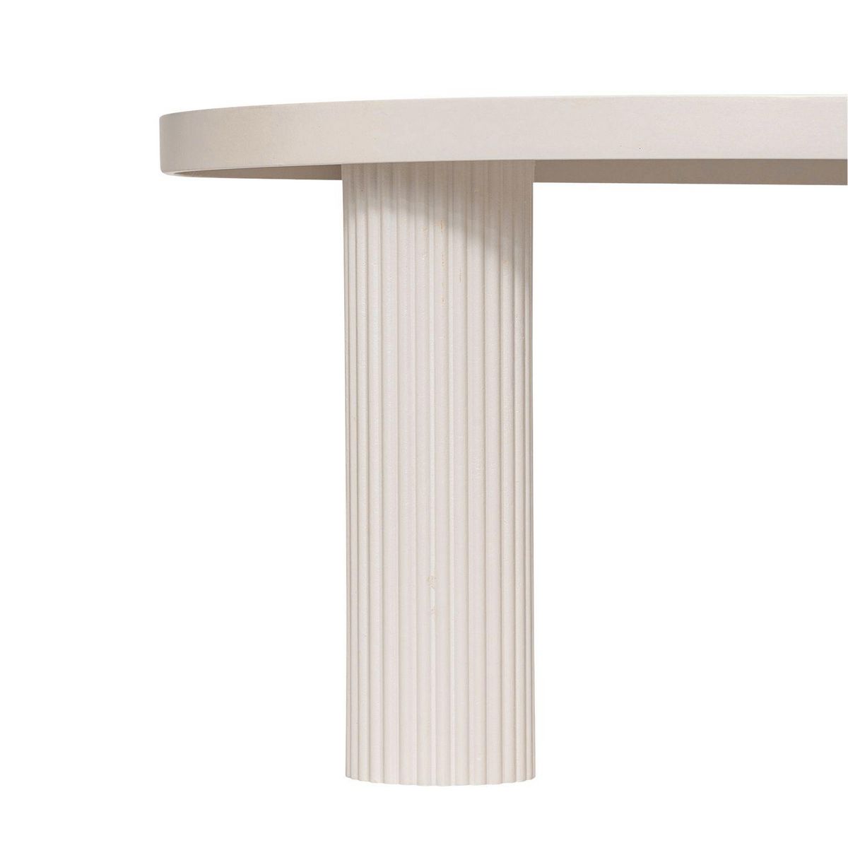 ATMOSPHERA Table basse en bois TELLA - Crème