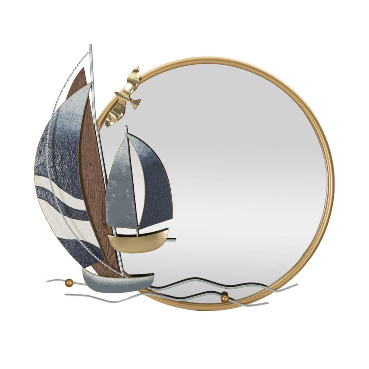 Paris Prix Miroir Mural Déco  Voile  71cm Multicolore