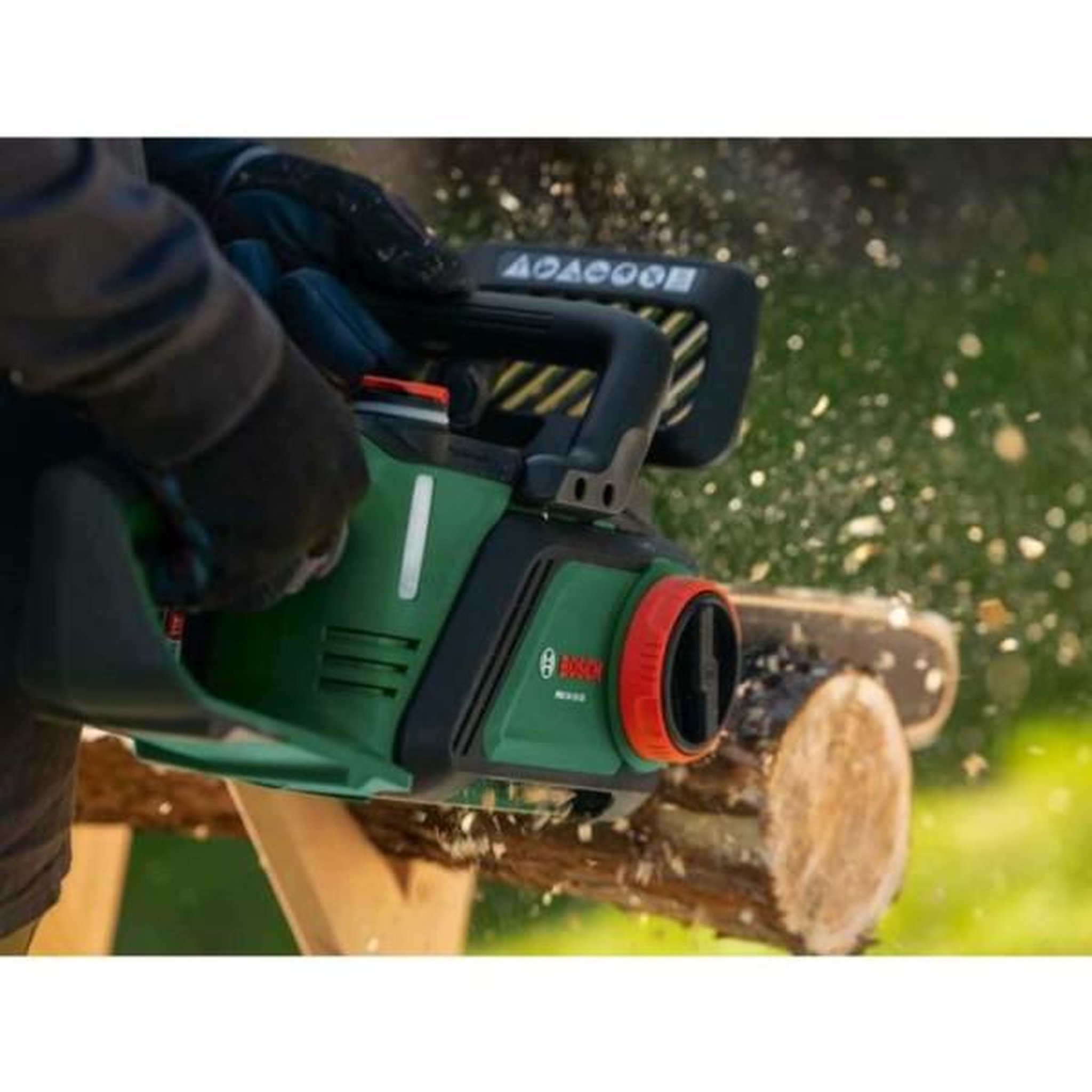 Voir la diapositive 6 : BOSCH Bosch Tronçonneuse sans fil PKE18V-30-28 - BOSCH - sans batterie, ni chargeur - 06008B8B01