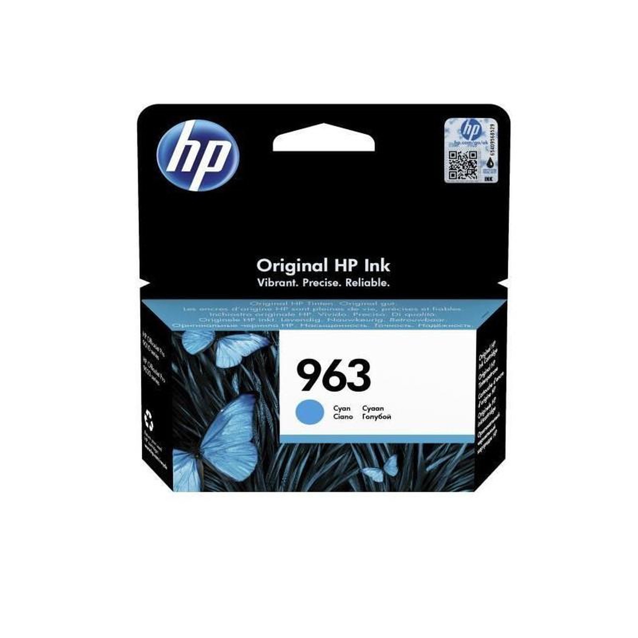 HP HP Cartouche jet dencre 963 - Cyan - Jet dencre