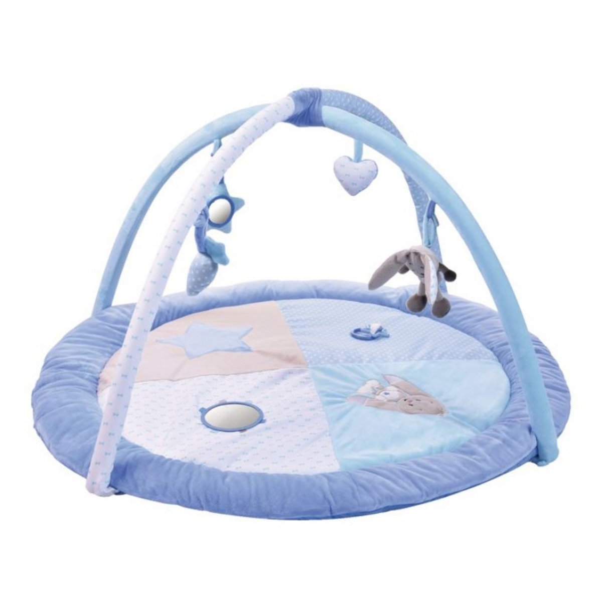 One Two Fun Mon Tapis d'éveil Lapin bleu