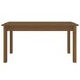 Voir la diapositive 3 : VIDAXL Table basse Marron miel 80x50x40 cm Bois massif de pin