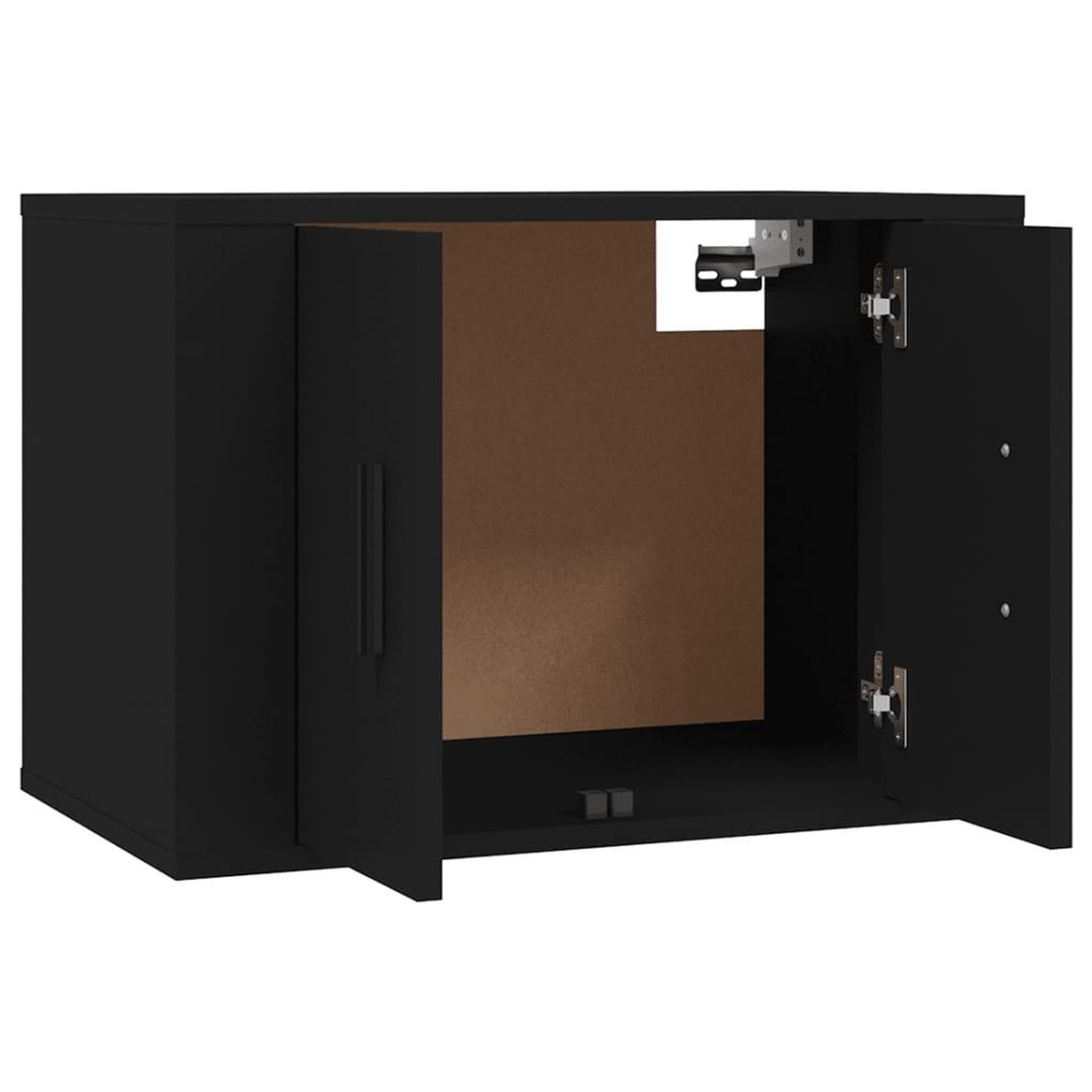 Voir la diapositive 5 : VIDAXL Ensemble de meubles TV 3 pcs Noir Bois d'ingenierie