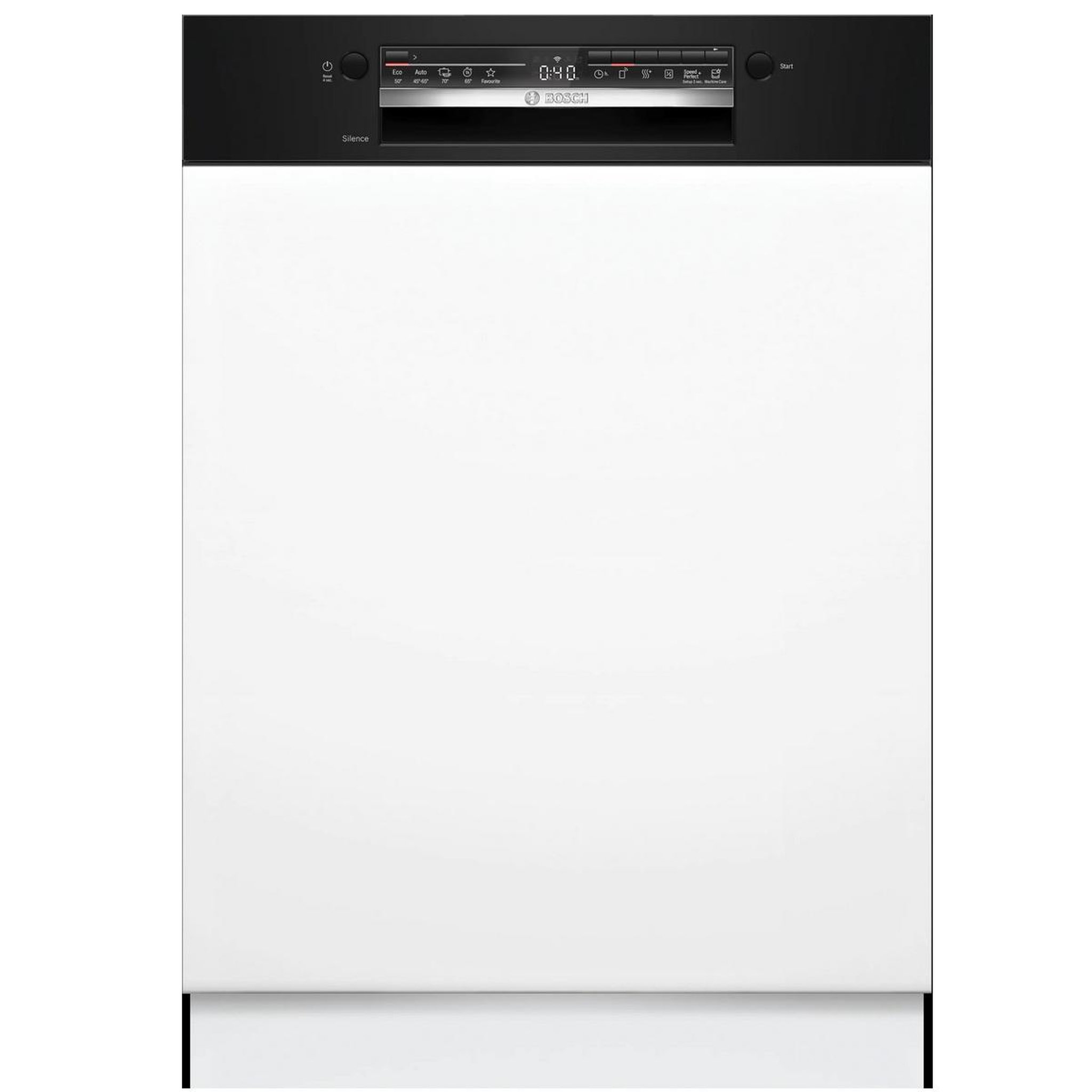 BOSCH Lave-vaisselle 60cm 13 couverts 46db intégrable avec bandeau noir - smi2htb06e