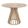 Voir la diapositive 1 : Paris Prix Table de Repas en Bois  Connie  110cm Naturel