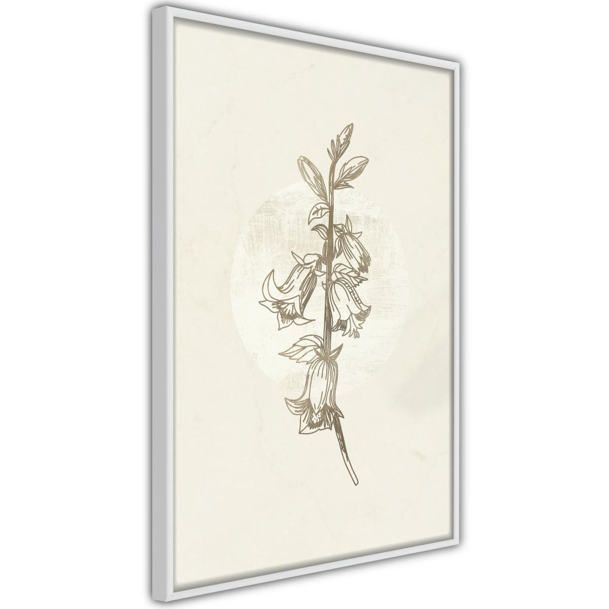 Paris Prix Affiche Murale Encadrée  Beige Campanula