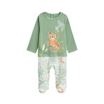 Petit Béguin Pyjama bébé Kanha. Coloris disponibles : Vert