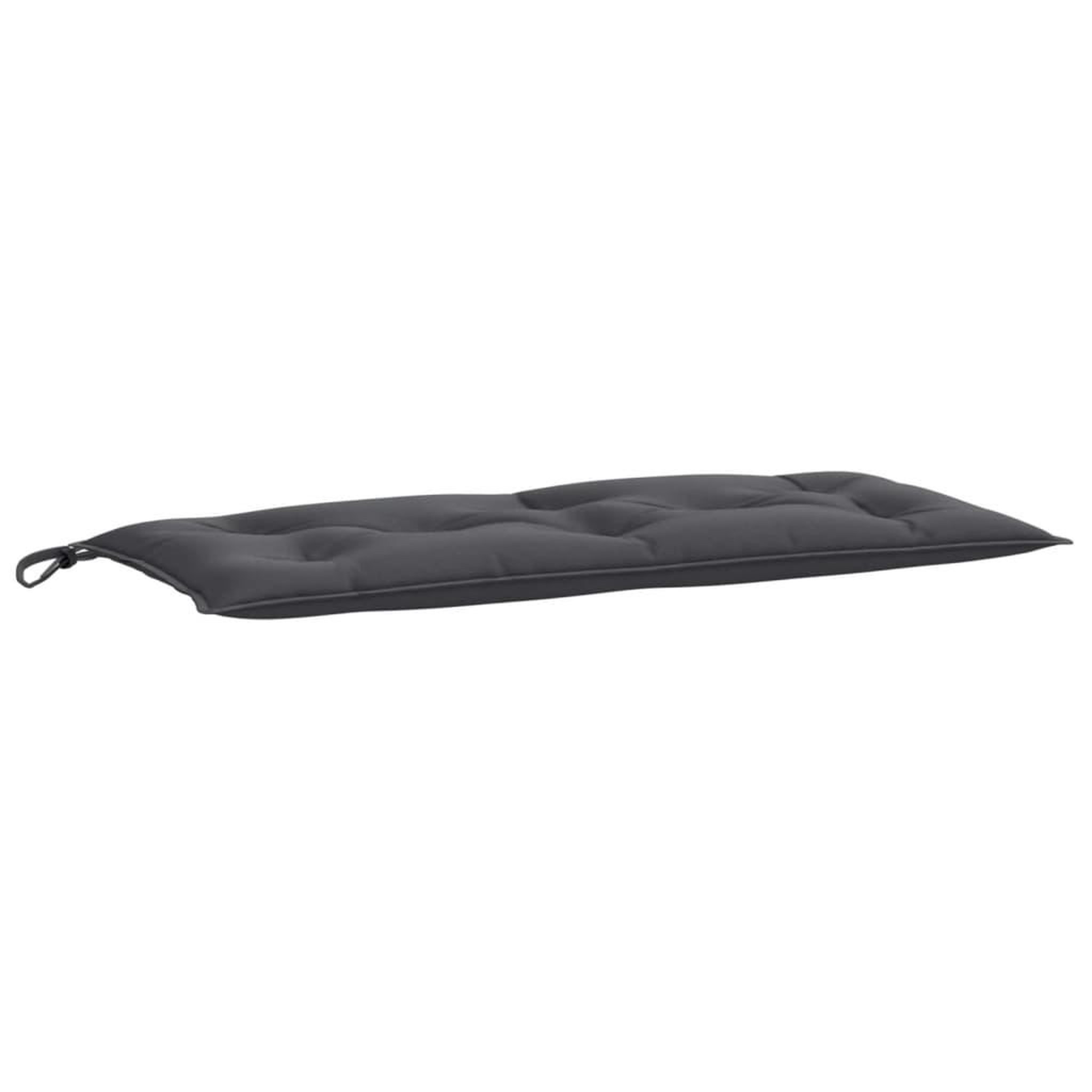 Voir la diapositive 2 : VIDAXL Coussin de banc de jardin anthracite melange 100x50x7 cm tissu