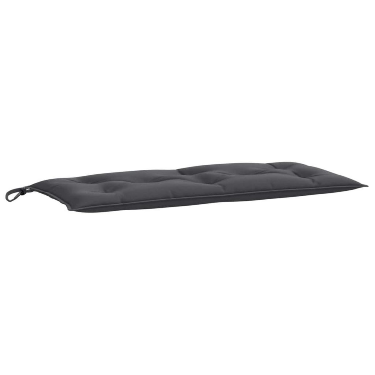 VIDAXL Coussin de banc de jardin anthracite melange 100x50x7 cm tissu