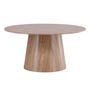 Voir la diapositive 1 : Paris Prix Table à Manger Ronde  Lanzo  150cm Naturel