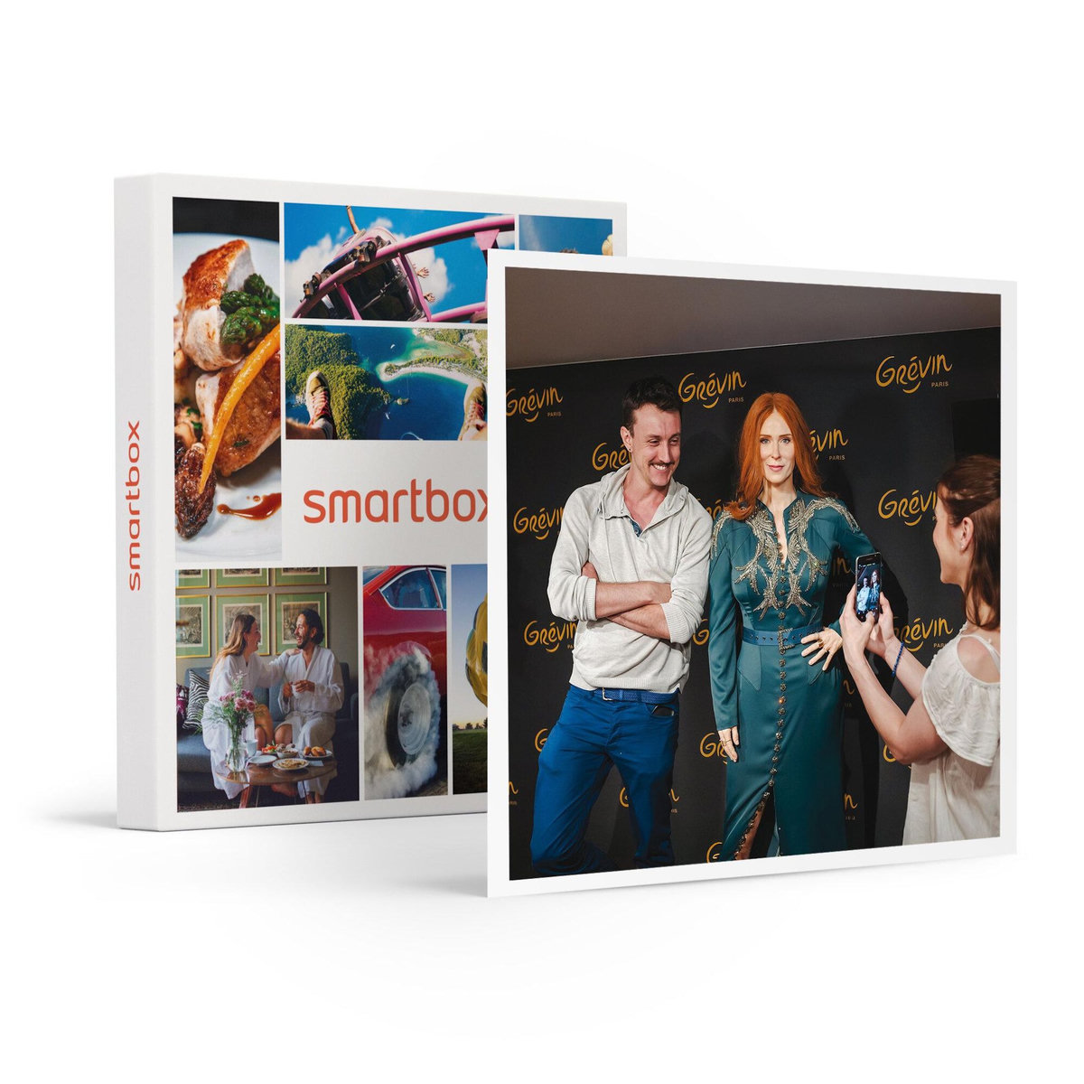 Smartbox Visite insolite du musée Grévin de Paris en 2026 pour 1 adulte et 1 enfant - Coffret Cadeau Multi-thèmes