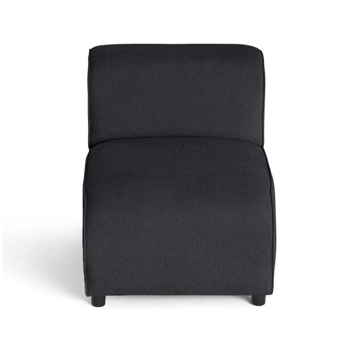 LISA DESIGN Suaro - module d'assise sans accoudoirs en tissu texturé