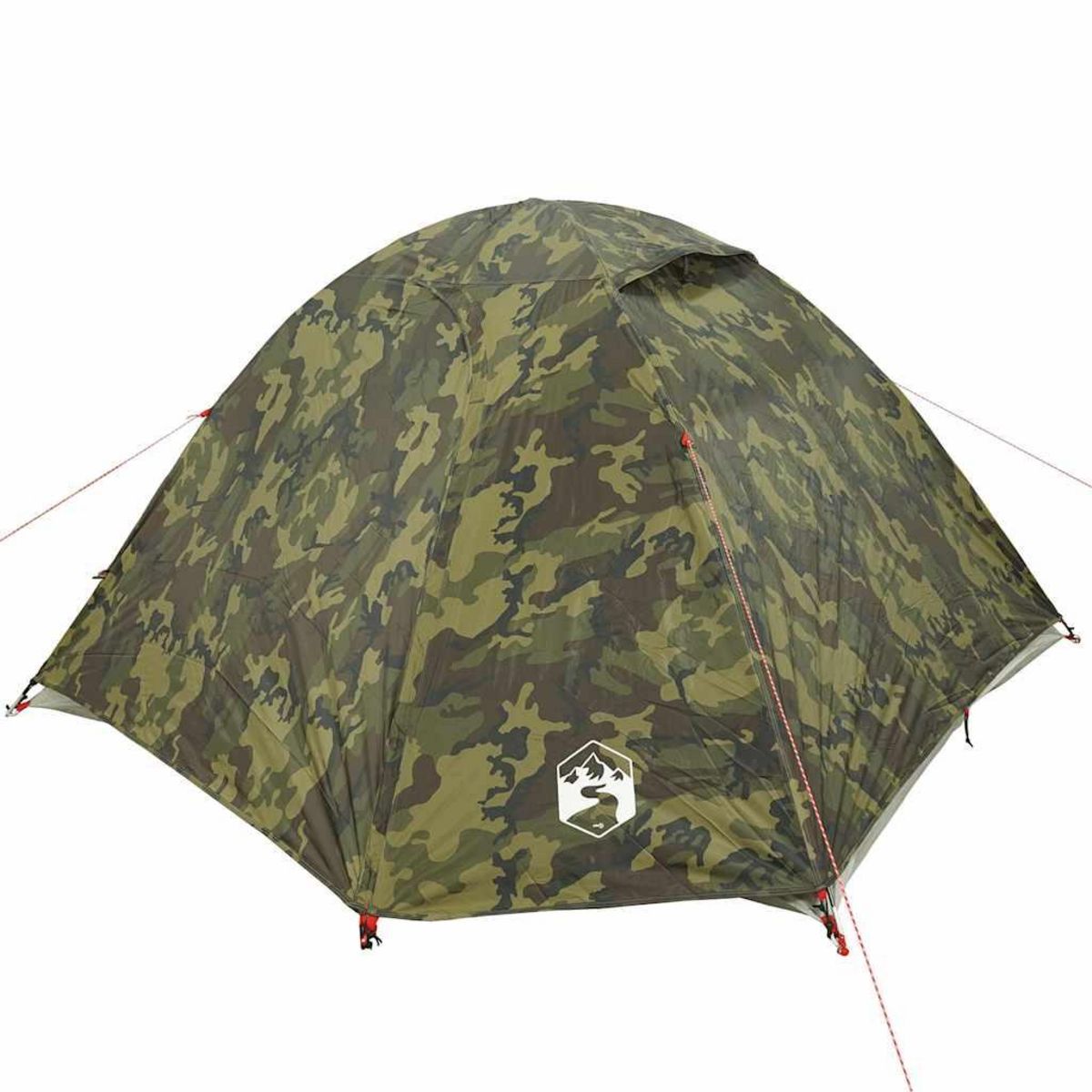 VIDAXL Tente de camping a dome 3 personnes camouflage impermeable