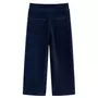 VIDAXL Pantalons pour enfants velours cotele bleu marine 116