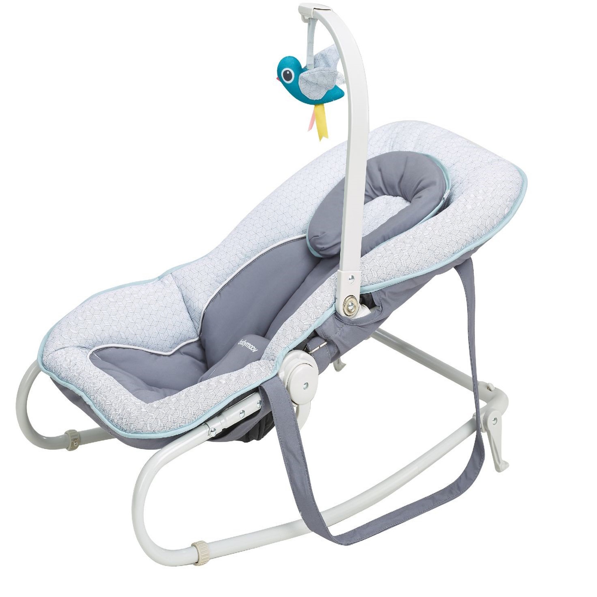 BABYMOOV Transat balancelle bébé Graphik - Bleu