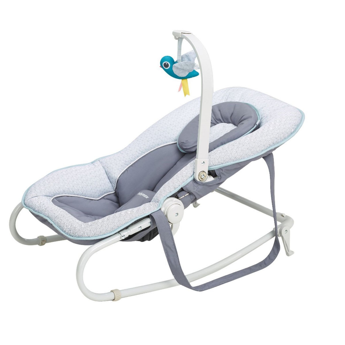 BABYMOOV Transat balancelle bébé Graphik - Bleu