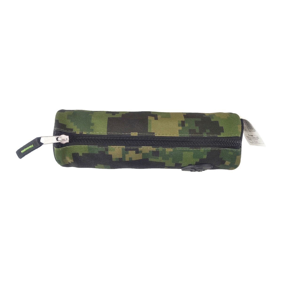 YOUNG'S ATTITUDE Trousse scolaire ronde polyester imprimé camouflage kaki