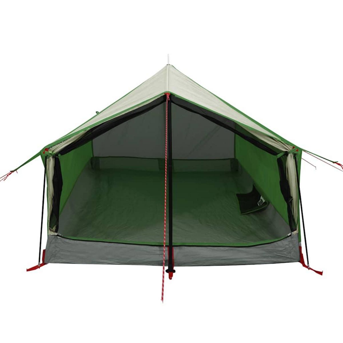 VIDAXL Tente de camping 2 personnes vert impermeable