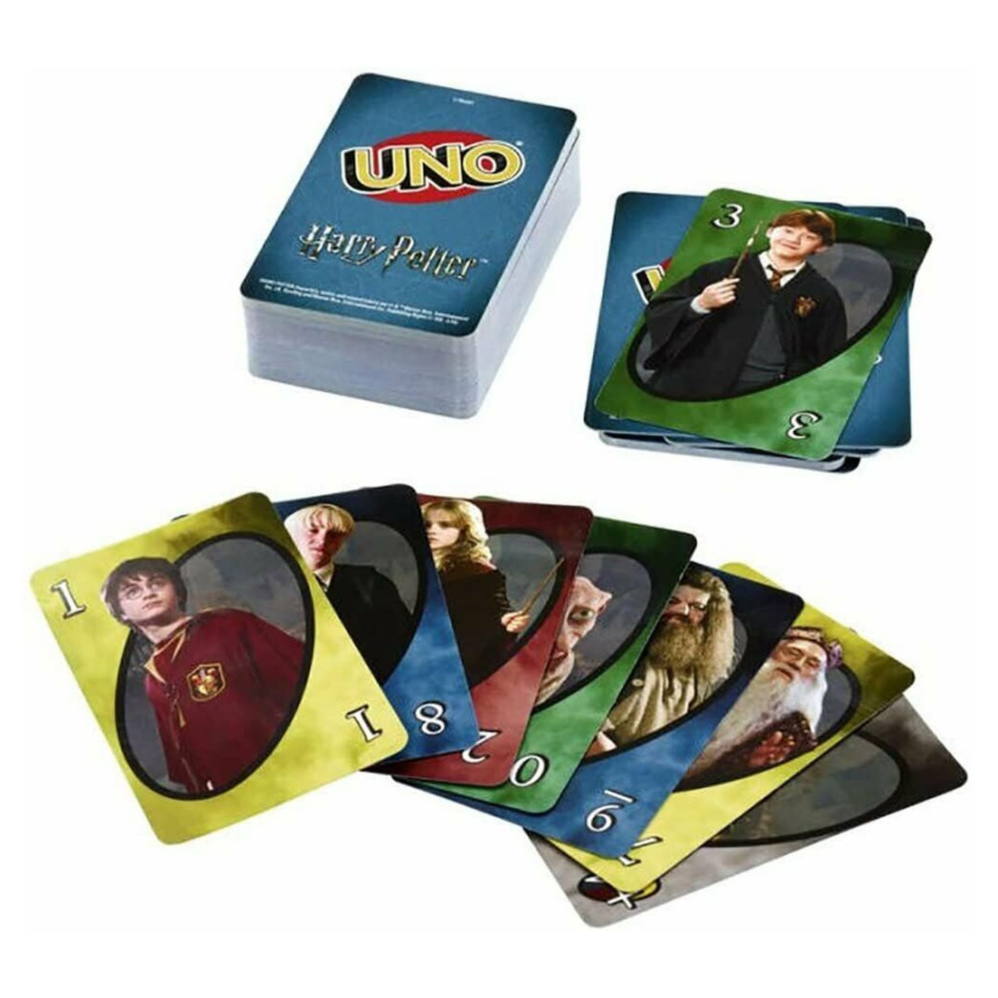 Voir la diapositive 2 : MATTEL Uno de luxe boîte métallique Harry Potter