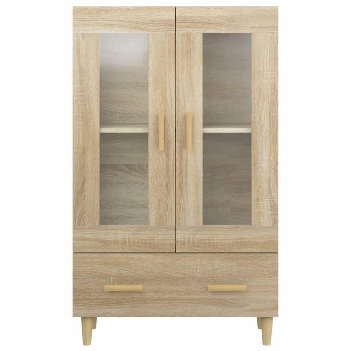 VIDAXL Buffet haut Chene sonoma 70x31x115 cm Bois d'ingenierie