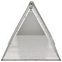 Voir la diapositive 4 : VIDAXL Cage pour lapin Gris 201,5x80,5x71 cm Acier galvanisé