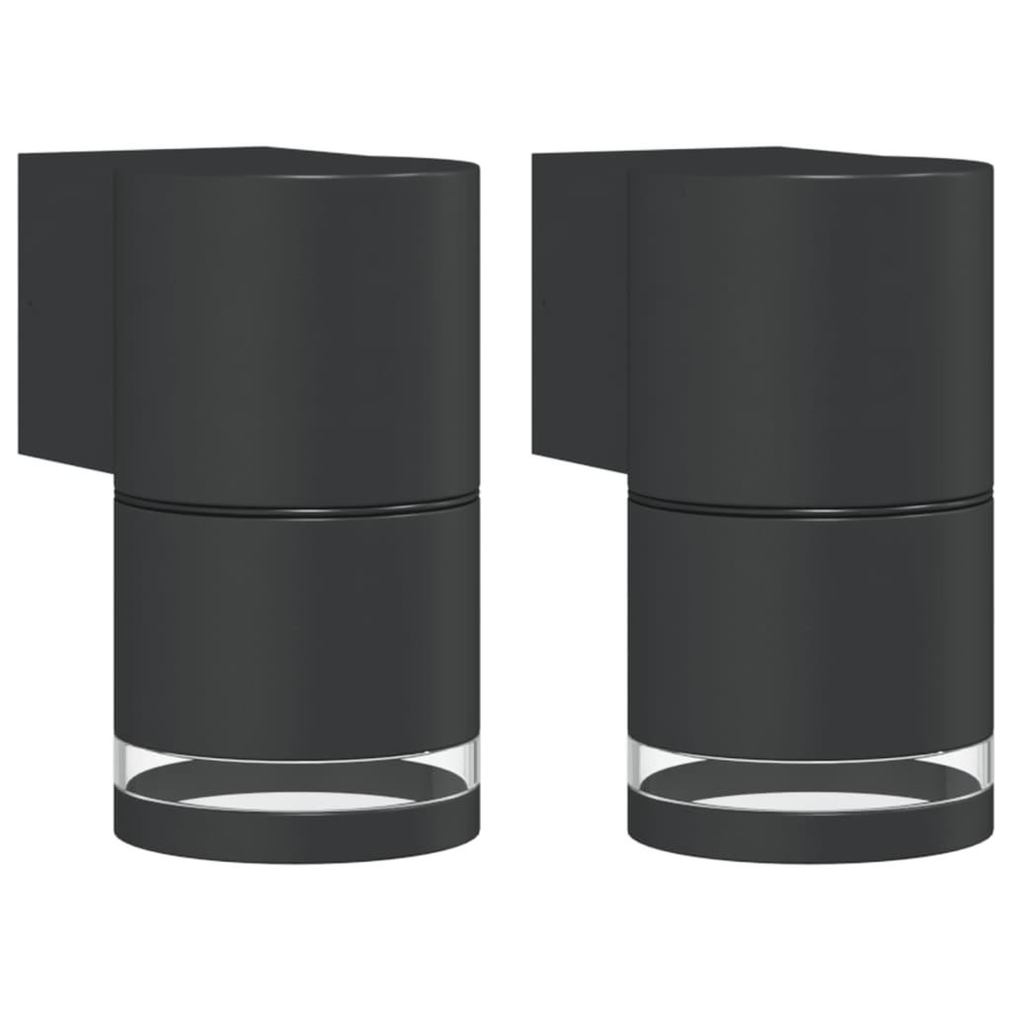 Voir la diapositive 2 : VIDAXL Appliques murales exterieur 2 pcs aluminium moule sous pression