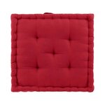 Paris Prix Coussin de Sol  Twily  50x50cm Rouge
