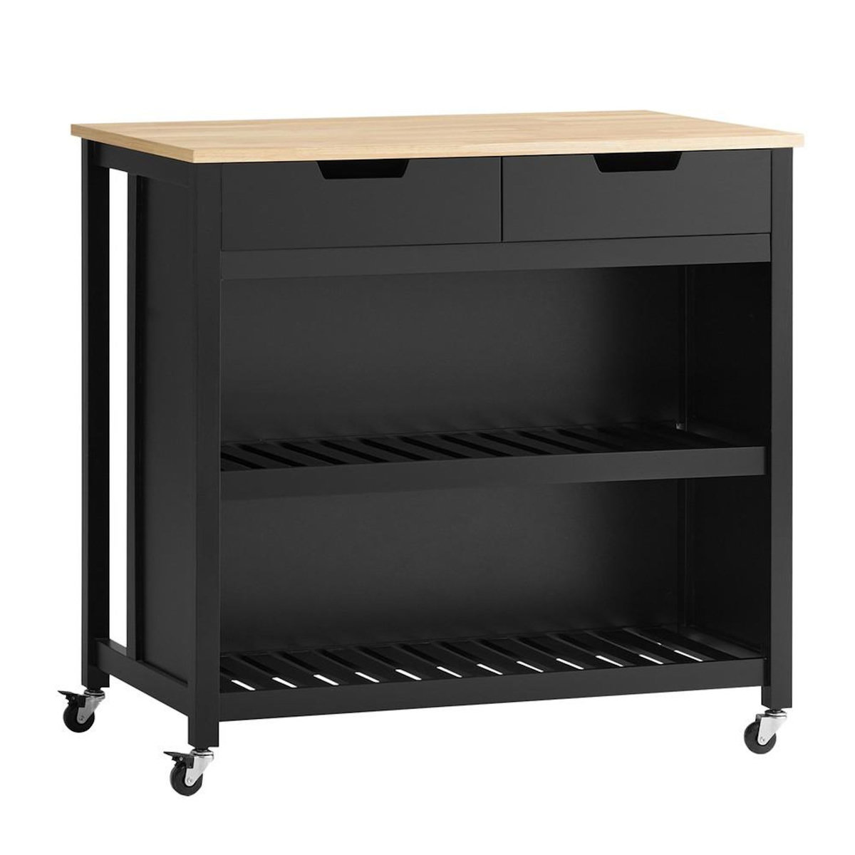 SOBUY SoBuy - Îlot De Cuisine à deux tiroirs - Moderne - FKW74