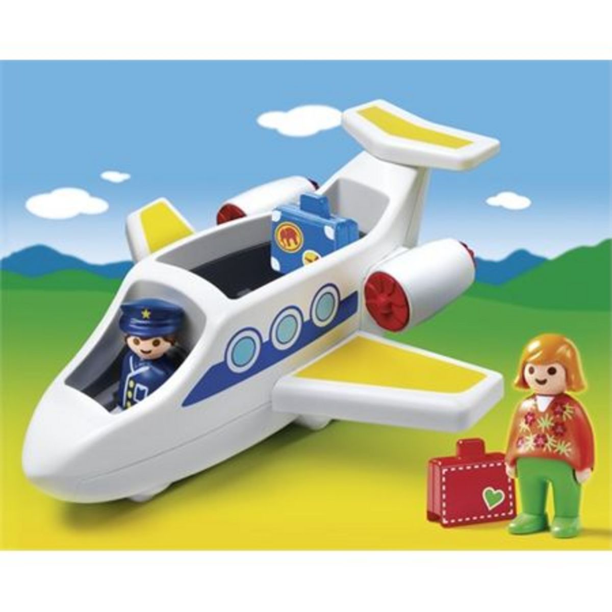 PLAYMOBIL 6780 Avion de ligne
