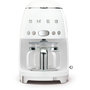 Voir la diapositive 1 : SMEG Cafetière filtre DCF02WHEU blanc