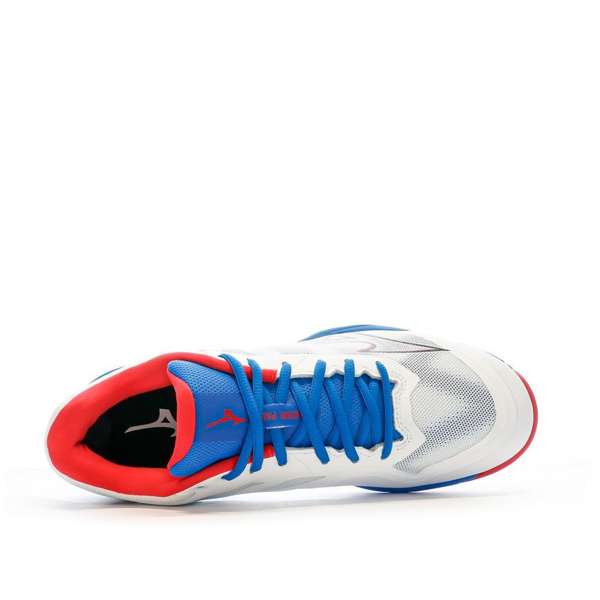 Voir la diapositive 4 : Mizuno Chaussures de Padel Blanc/Rouge Homme Mizuno Wave Exceed Light