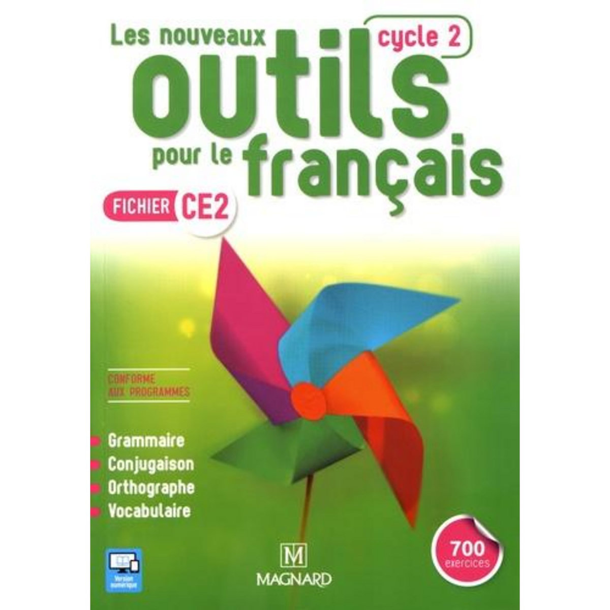 LES NOUVEAUX OUTILS POUR LE FRANCAIS CE2 CYCLE 2. FICHIER, EDITION 2018, Aminta Sylvie