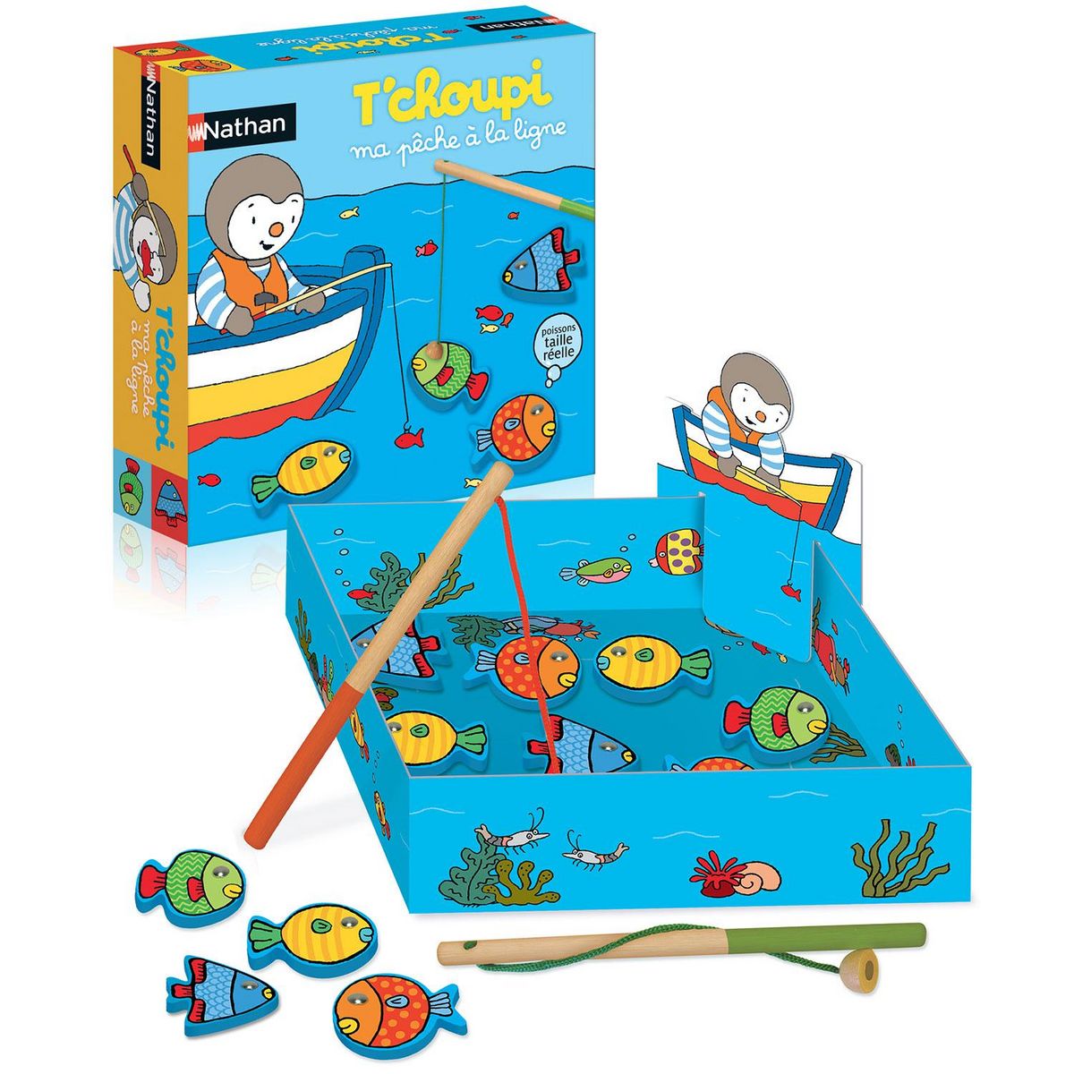 Nathan Ma pêche à la ligne : T'choupi