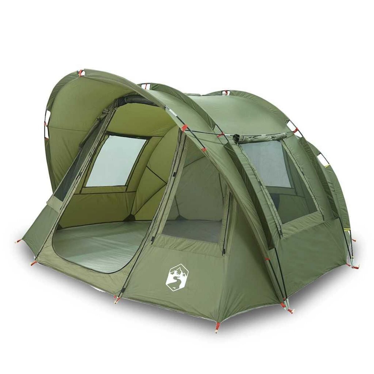 VIDAXL Tente de peche 2 personnes vert olive impermeable