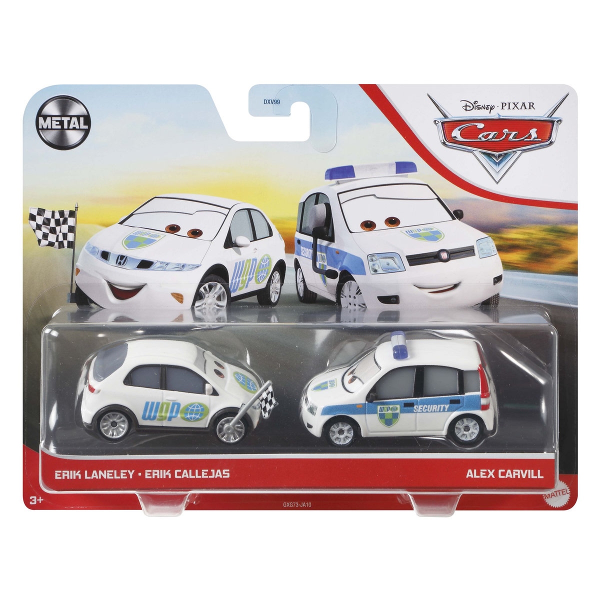 MATTEL Mattel Pack de 2 véhicules - Cars - Erik Laneley et Alex Carvill
