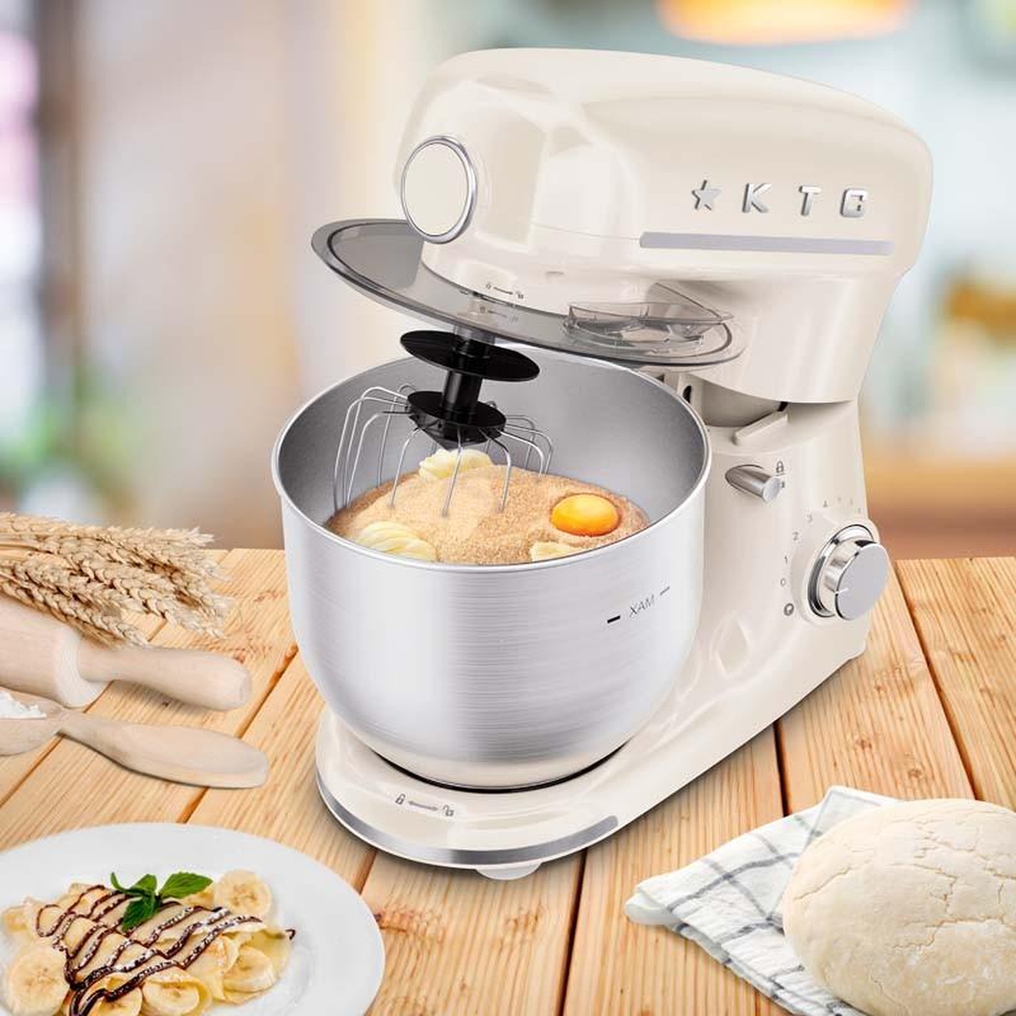 Voir la diapositive 5 : KITCHENCOOK Robot pétrin 5l inspiron cream kitchencook